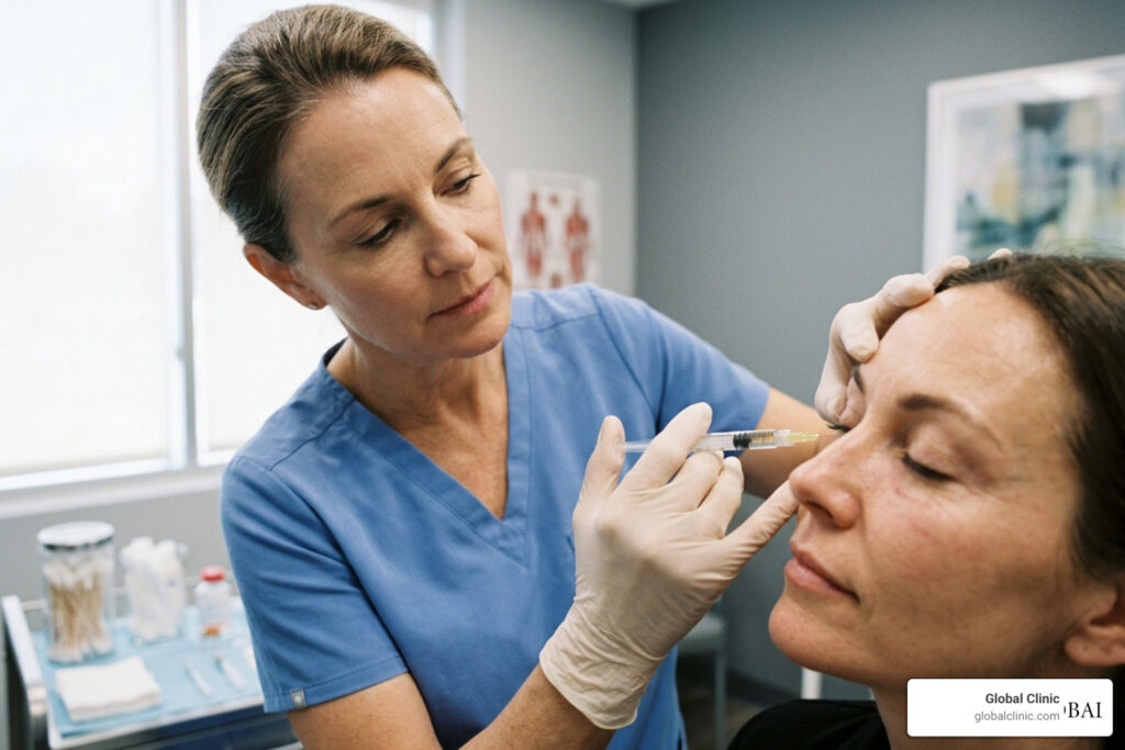prp injections under eyes